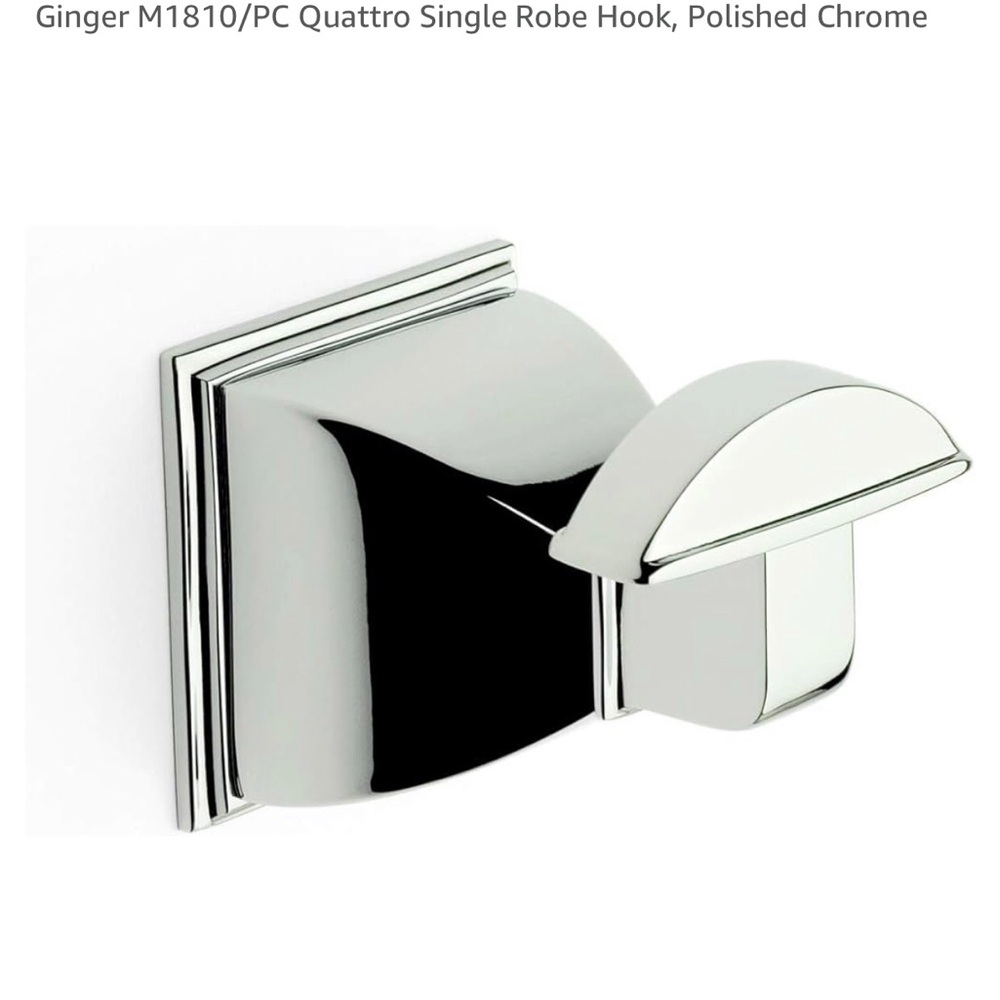 Modern Chrome Wall Hook